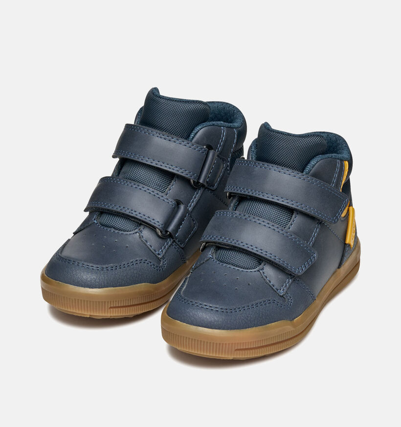 Geox Arzach Chaussures hautes en Bleu foncé pour garçons (360362) - pour semelles orthopédiques