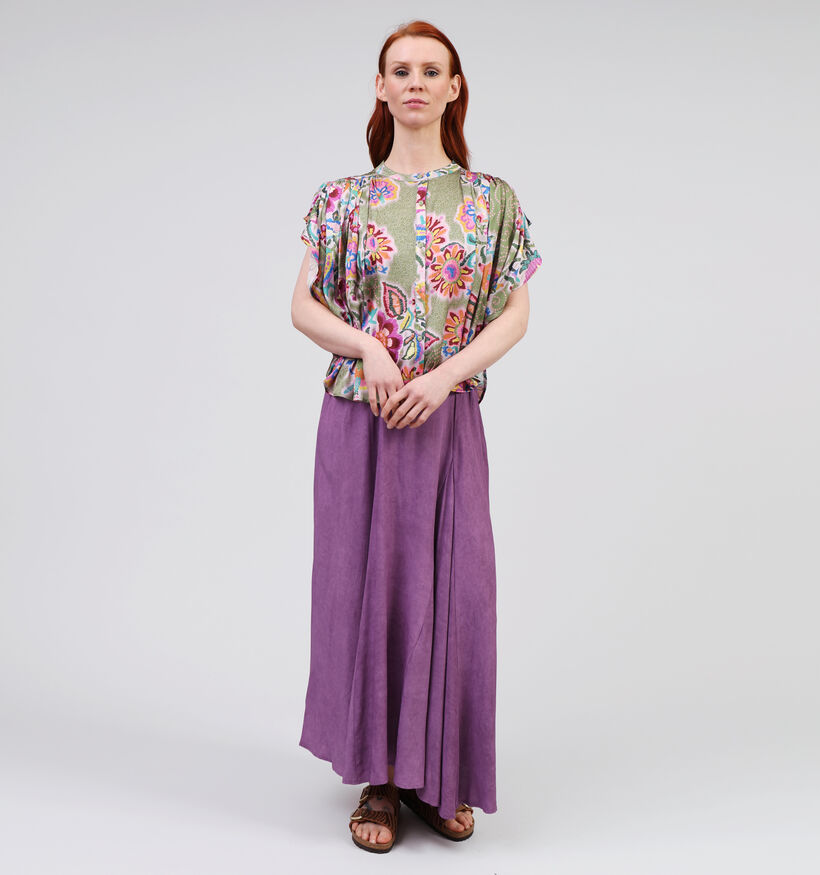 Rue Mazarine Nellie Blouse en Vert pour femmes (357944)
