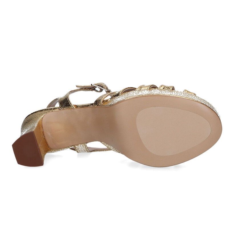 Unisa Orvin Gouden Sandalen voor dames (325033)