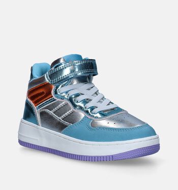 CEMI Baskets Blanc/Violet/Bleu/Rose