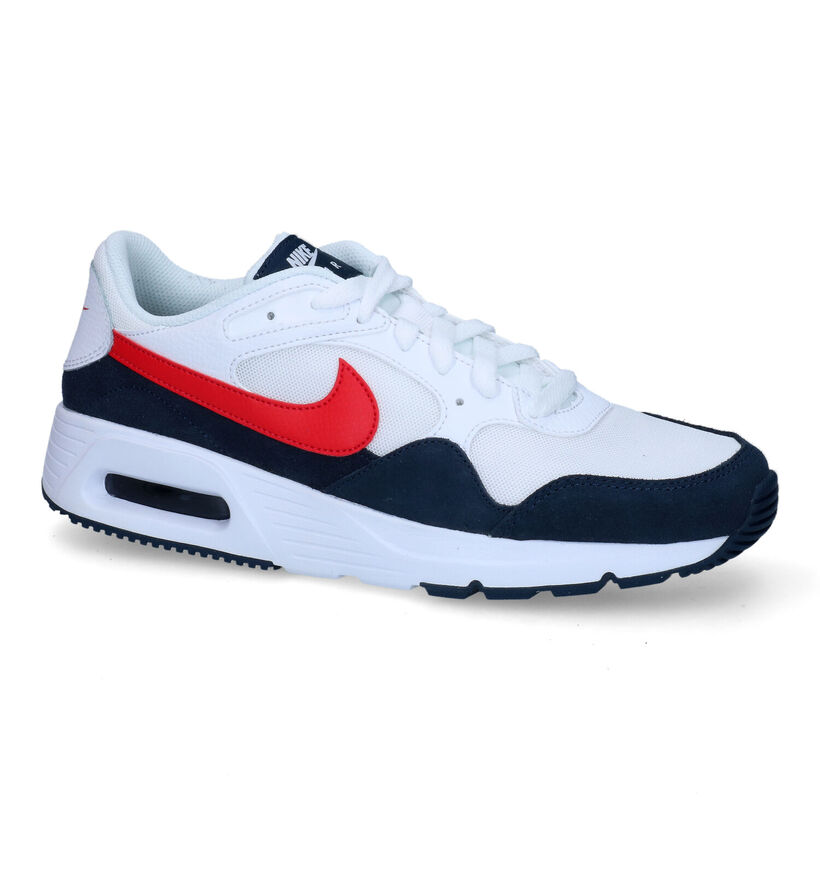 Nike Air Max SC Baskets en Blanc pour hommes (312165) - pour semelles orthopédiques