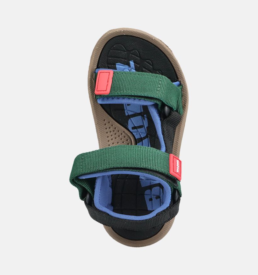 Braqeez Sky Sport Chaussures d'eau en Noir/Vert pour gar&ccedil;ons (383988)
