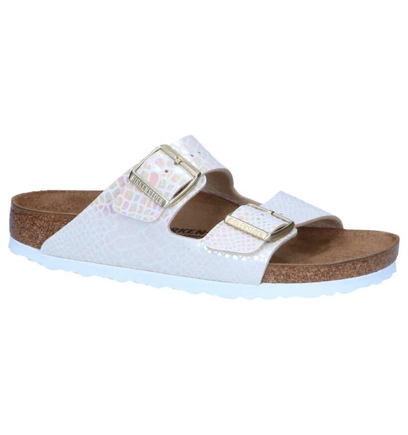 Birkenstock Arizona Zwarte Slippers voor dames (294826)