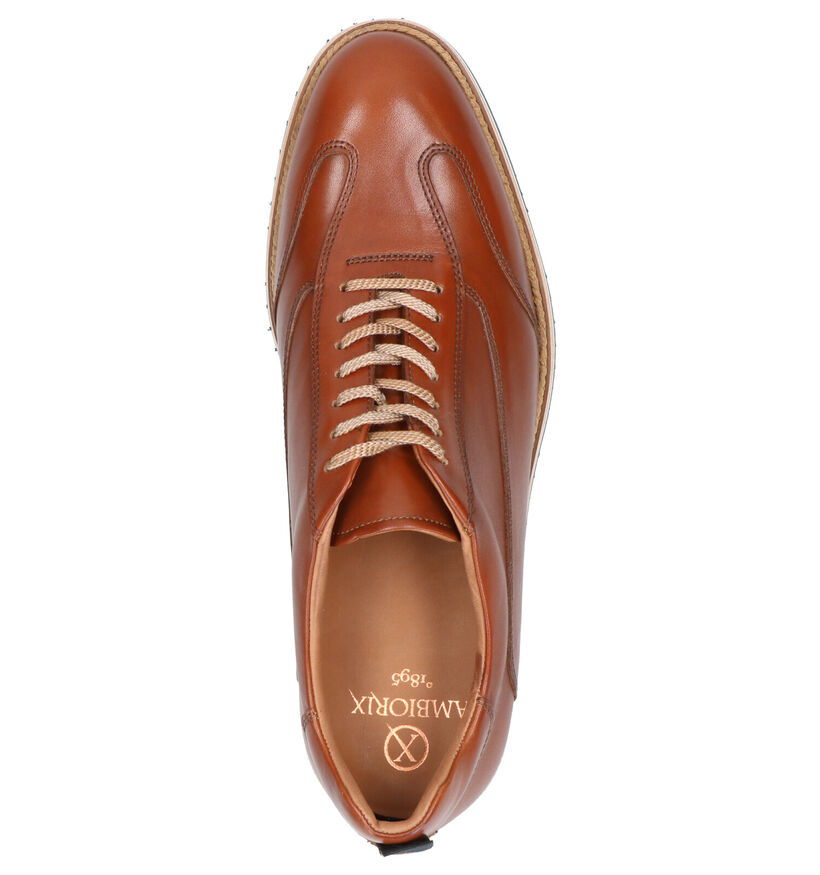 Ambiorix Chaussures habillées en Cognac en cuir (274912)