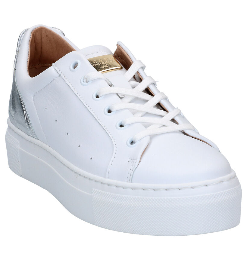 Scapa Witte Sneakers in leer (292052)