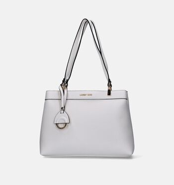 Laurent David Schoudertassen Wit/Goud/Zilver