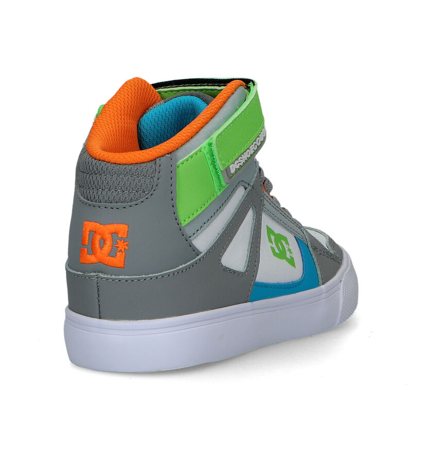 DC Shoes Pure High Top Grijze Sneakers voor jongens (319506)