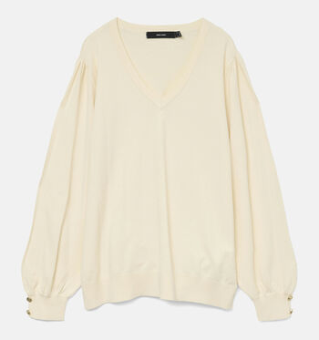 Vero Moda Curve Truien Beige