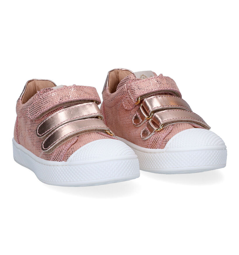 Lunella Baskets basses en Rose pour filles (302629) - pour semelles orthopédiques