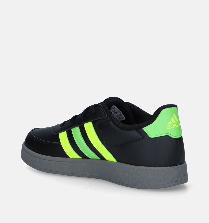 adidas Breaknet 2.0 K Zwarte Sneakers voor jongens (341648)