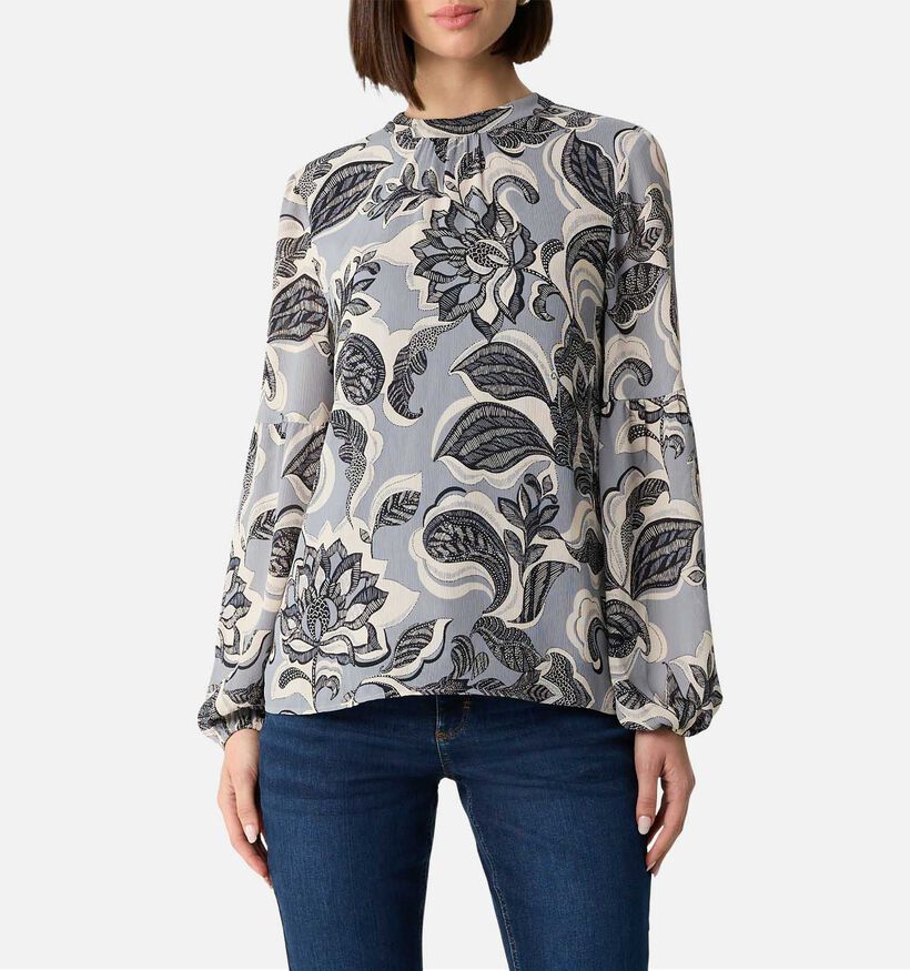 comma Blouse en Bleu pour femmes (364460)