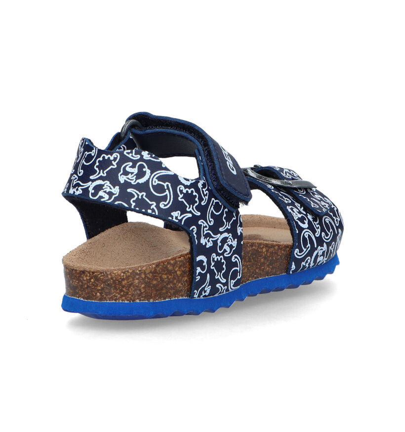 Geox Chalki Blauwe Sandalen in kunstleer (320615)