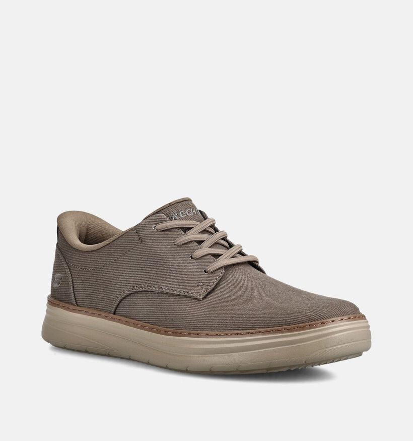 Skechers Hyland Taupe Slip-in Sneakers voor heren (367503) - geschikt voor steunzolen