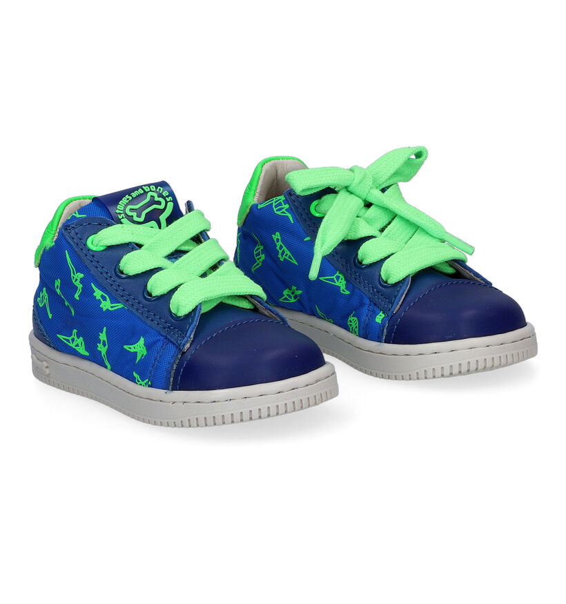 STONES and BONES Nari Chaussures pour bébé en Vert kaki pour garçons (303468) - pour semelles orthopédiques