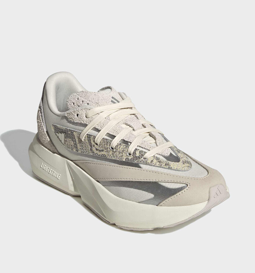 adidas Lightblaze Baskets sportives en Beige pour femmes (372847) - pour semelles orthop&eacute;diques