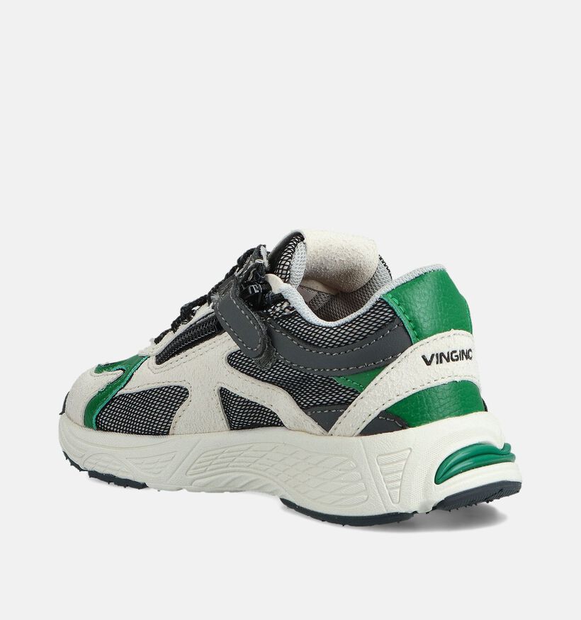Vingino Chaussures à fermeture éclair/lacets en Blanc pour filles, garçons (364643) - pour semelles orthopédiques