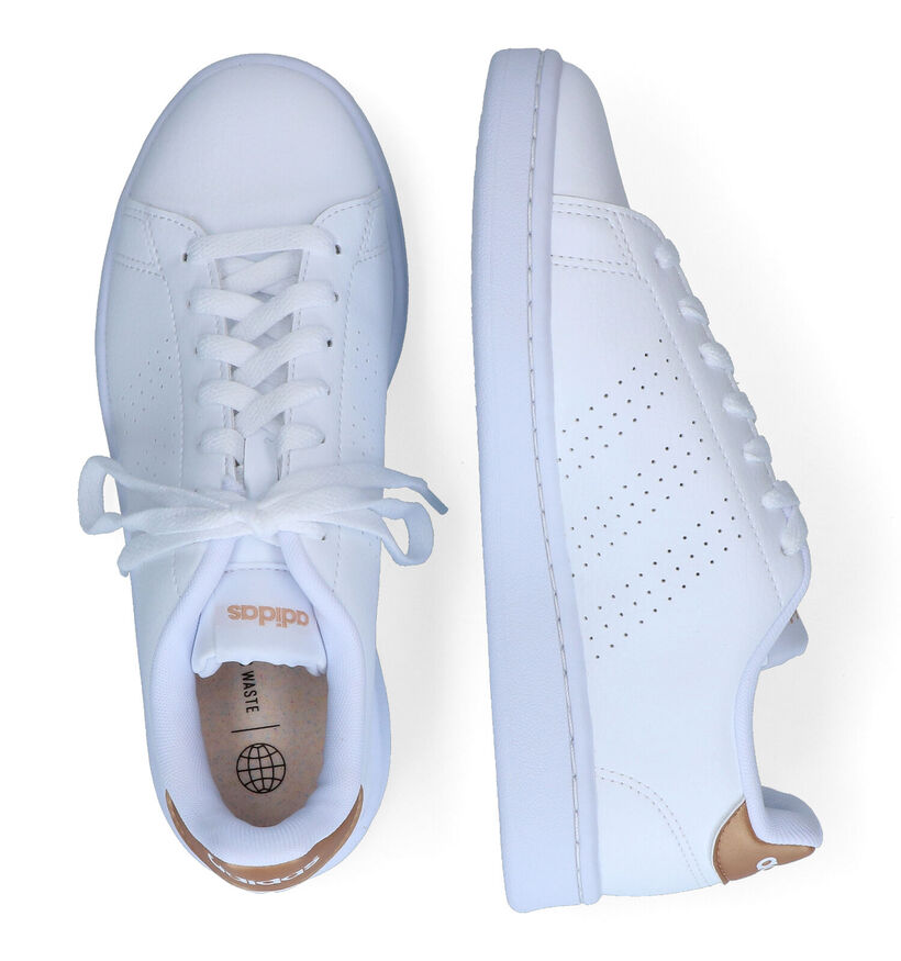 adidas Advantage Baskets en Blanc pour femmes (341435)