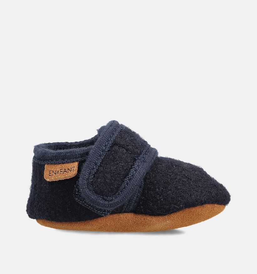 Enfant Navy Pantoufles pour b&eacute;b&eacute; en Bleu fonc&eacute; pour filles, gar&ccedil;ons (379550)