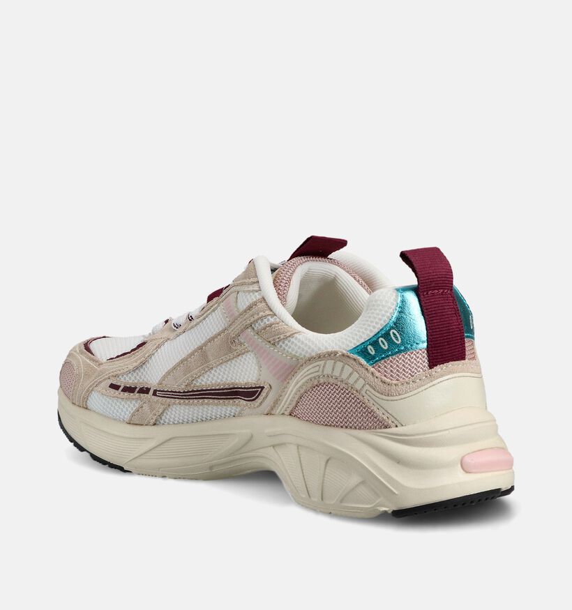 Posh by Poelman Baskets en Beige pour femmes (368752) - pour semelles orthop&eacute;diques