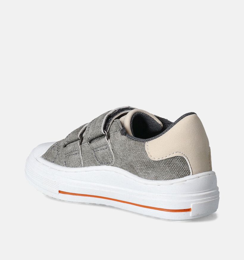Milo & Mila Velcroschoenen Grijs voor jongens (354454)