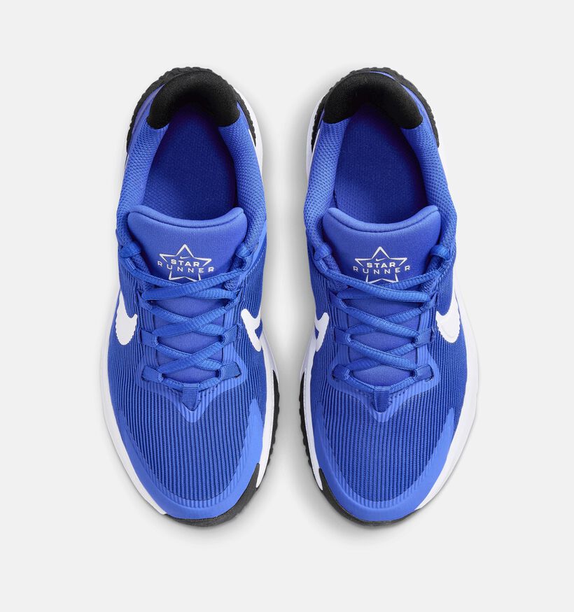 Nike Star Runner 4 GS Blauwe Sneakers voor jongens, meisjes (350503)