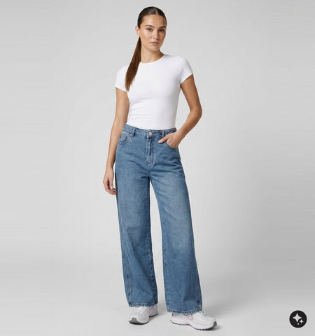 Desires Jeans Blauw