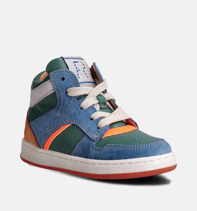 FR by Romagnoli Chaussures hautes en Vert pour filles, garçons (362345) - pour semelles orthopédiques