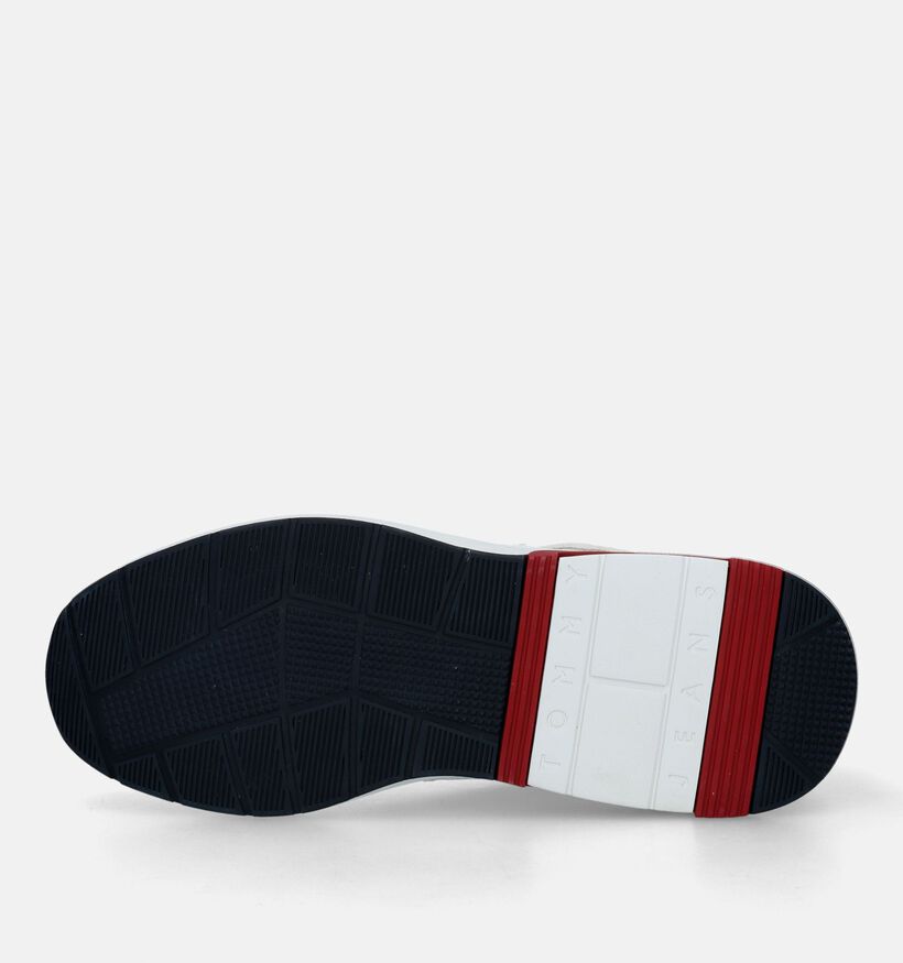 Tommy Hilfiger TJM Runner Combind Baskets en Blanc pour hommes (334090) - pour semelles orthopédiques