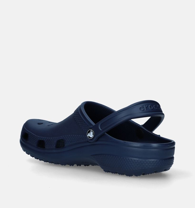 Crocs Classic Nu-pieds picine en Bleu pour hommes (340090)