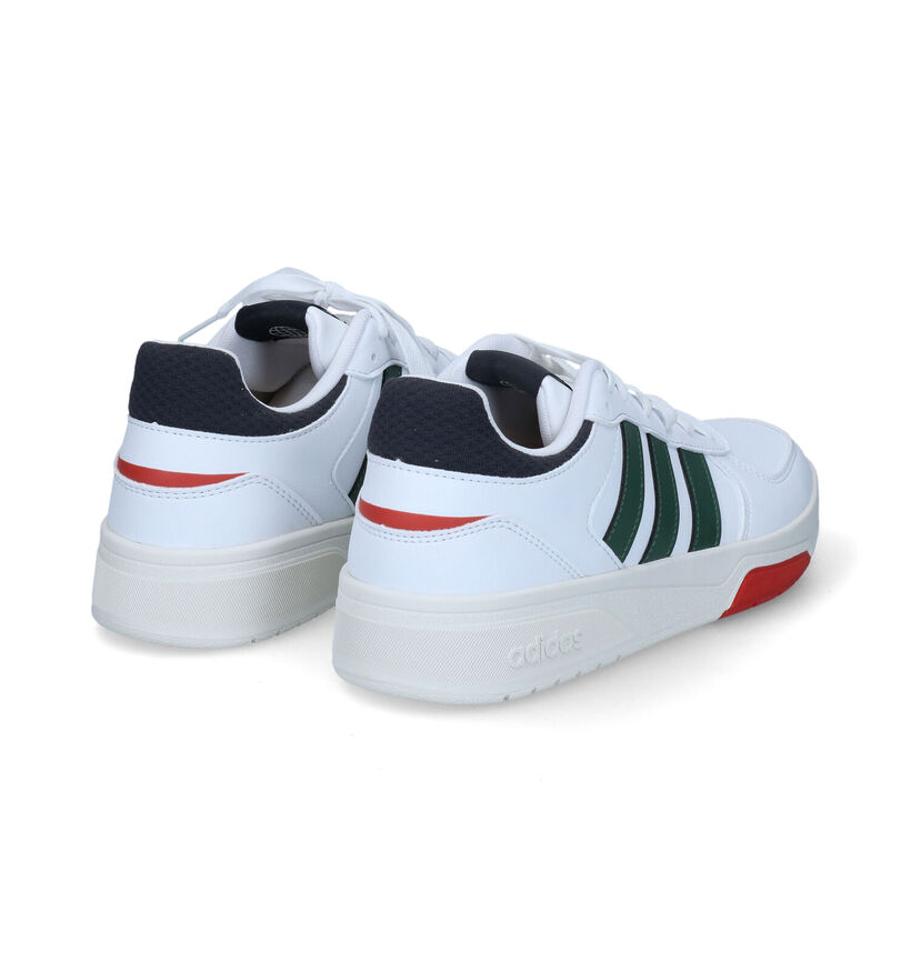 adidas Courtbeat Baskets en Blanc pour garçons, hommes (341464)