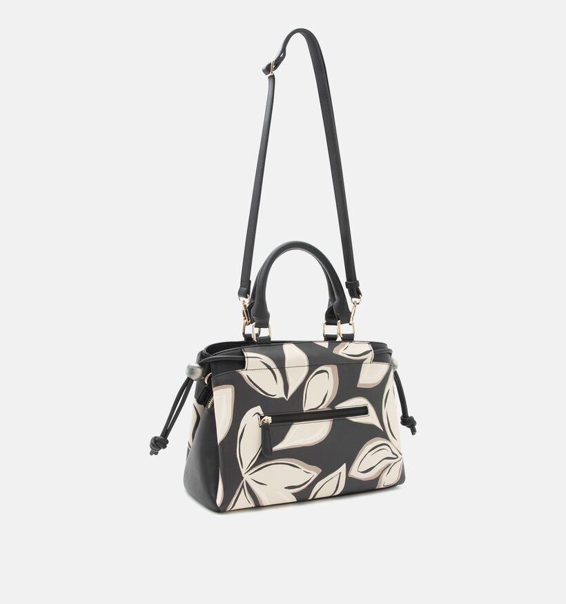 L.Credi Rabia Zwarte Handtas met Riem voor dames (370905)