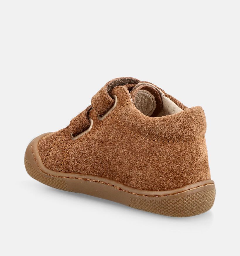 Naturino Barefoot Sabby Baskets montantes en Marron pour gar&ccedil;ons (380165) - pour semelles orthop&eacute;diques