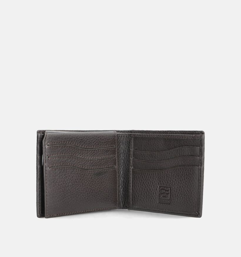 Crinkles Donkerbruine Portefeuille voor heren (376023)