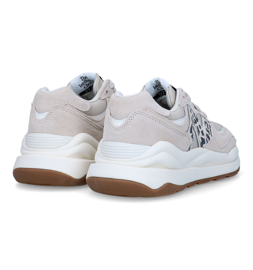 New Balance W 5740 Baskets en Beige pour femmes (319278) - pour semelles orthopédiques