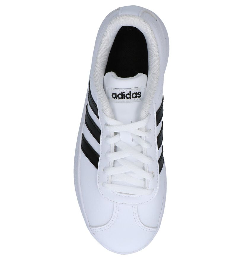 adidas VL Court 2.0 Witte Sneakers in kunststof (301167)