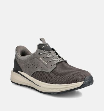 Skechers Memory Foam Low Baskets Marron