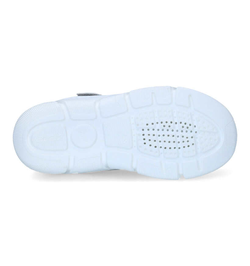 Geox Aril Baskets en Argent pour filles (311003) - pour semelles orthopédiques