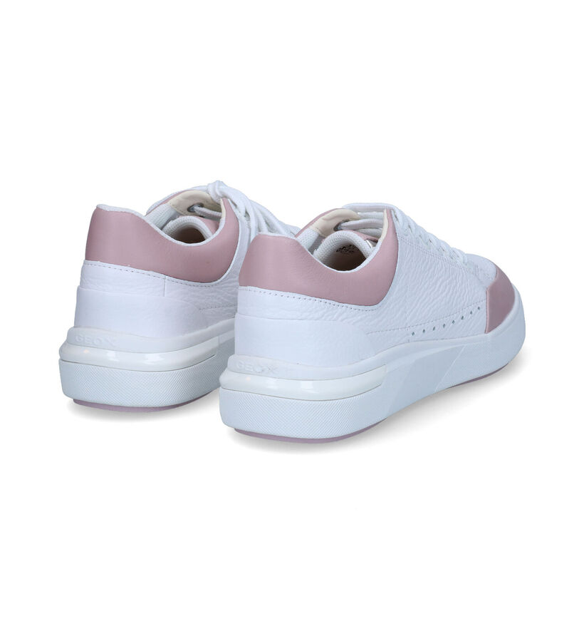 Geox Dalya Chaussures à lacets en Blanc pour femmes (303524) - pour semelles orthopédiques