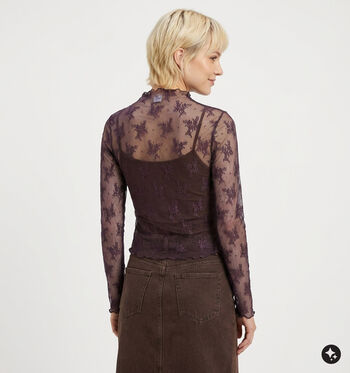 Pieces T-shirts Bordeaux
