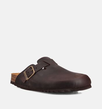 Scholl Nu-pieds Noir/Beige