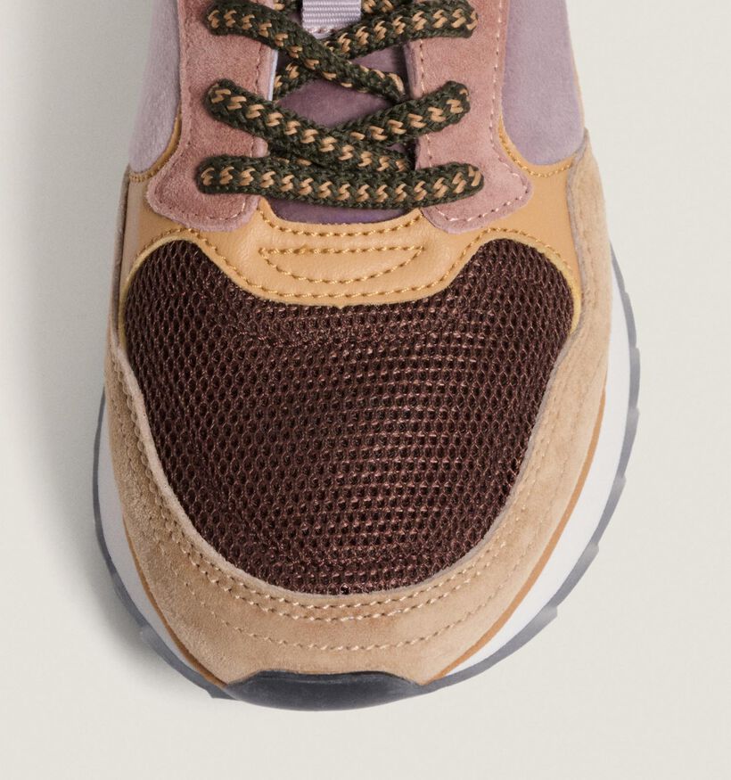 HOFF City Krakow Bruine Sneakers voor dames (343707) - geschikt voor steunzolen