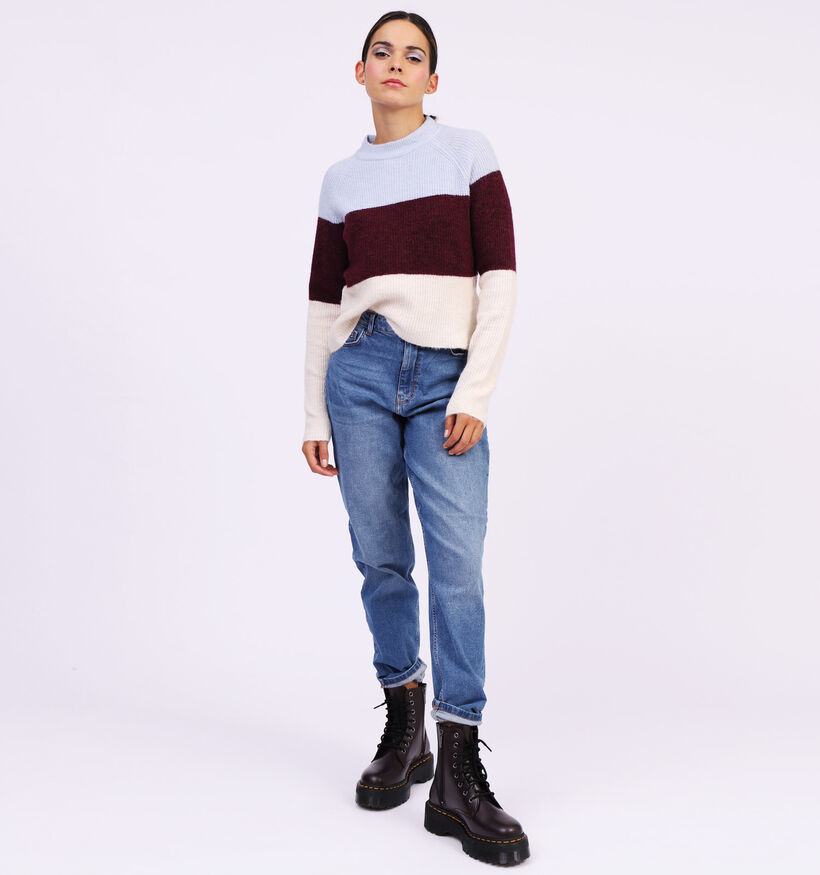 Pieces Ellen Bordeaux Trui (318279)