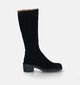El Naturalista Bottes hautes en Noir pour femmes (347332) - pour semelles orthopédiques