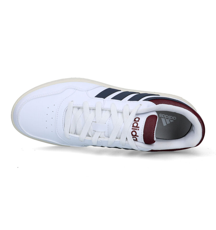 adidas Hoops 3.0 Witte Sneakers voor heren (324912) - geschikt voor steunzolen