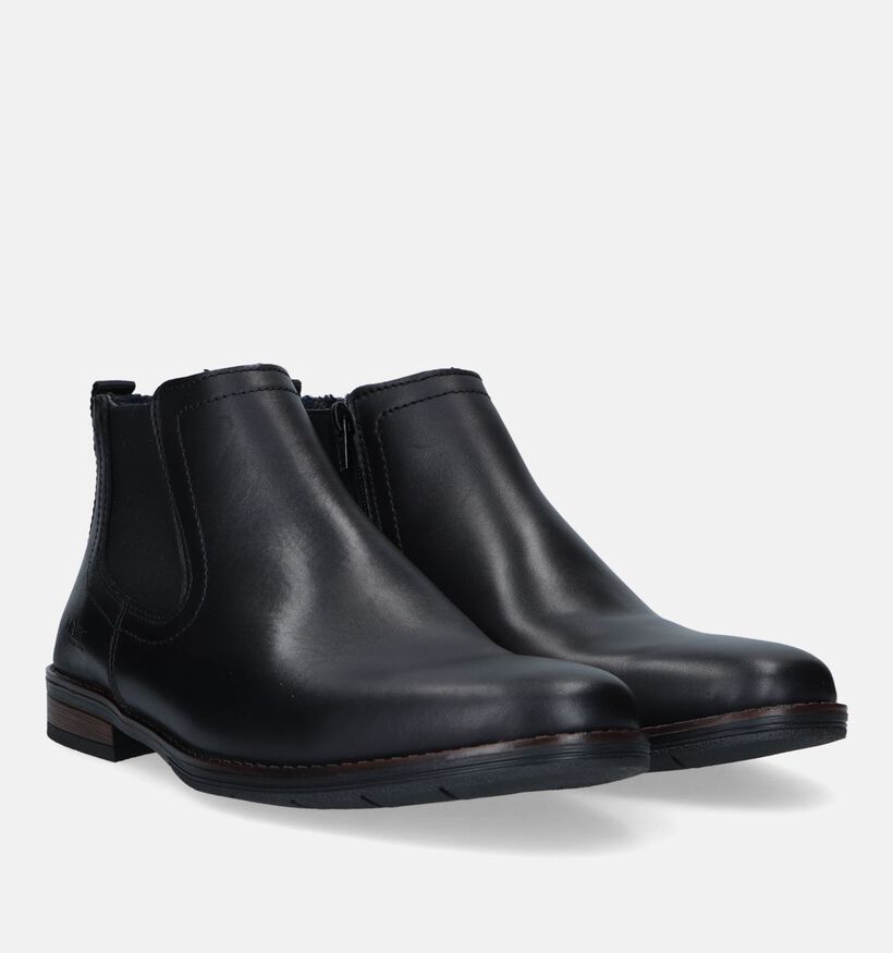 Rieker Zwarte Chelsea boots voor heren (331760)