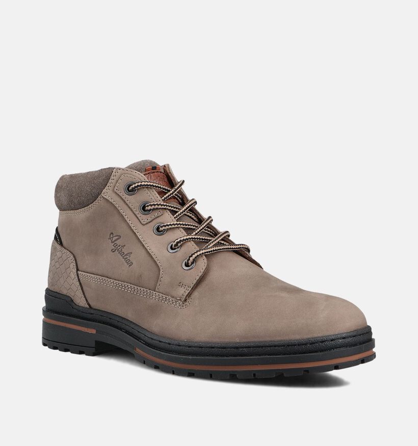 Australian Middelburg Taupe Veterboots voor heren (361661) - geschikt voor steunzolen