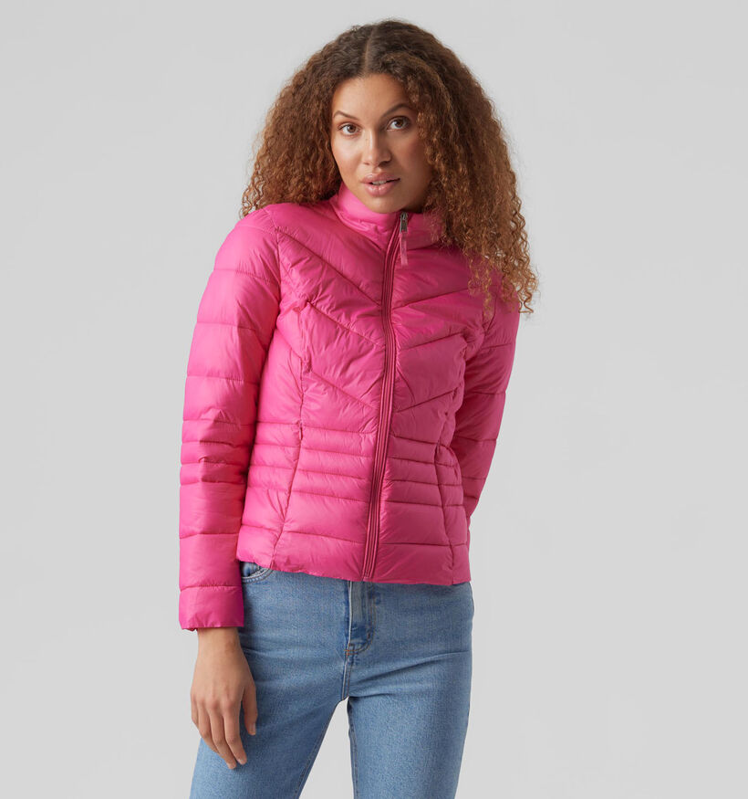 Vero Moda Sorayasiv Bomber Jacket en Fuchsia pour femmes (326952)