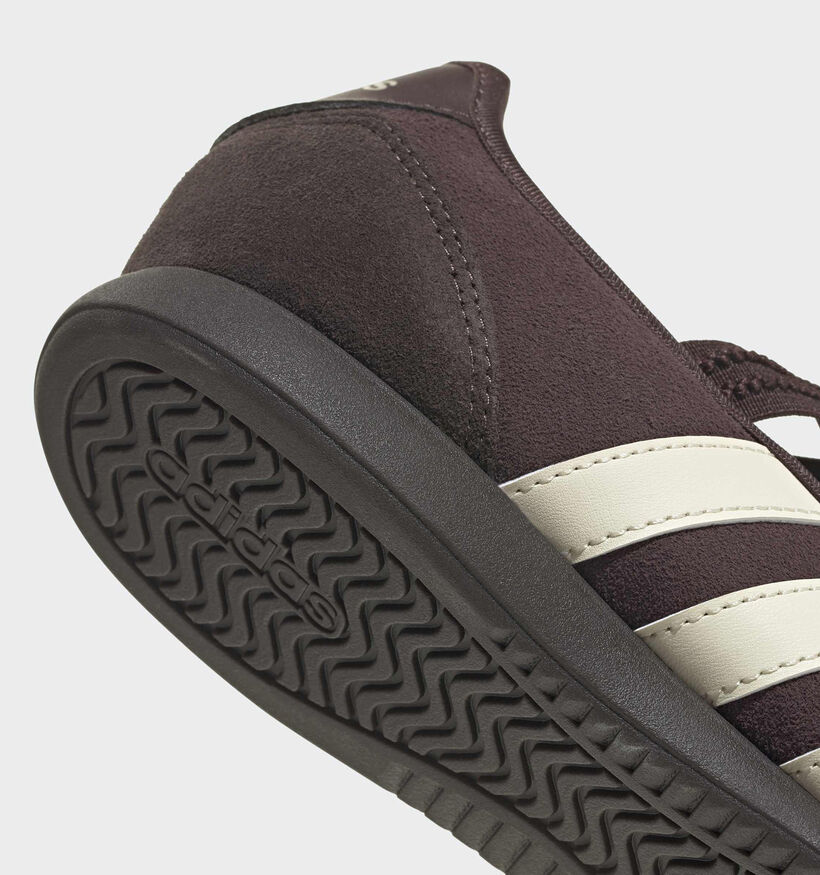 adidas Barreda Mary Jane Donkerbruine Sneakerina's voor dames (375358) - geschikt voor steunzolen