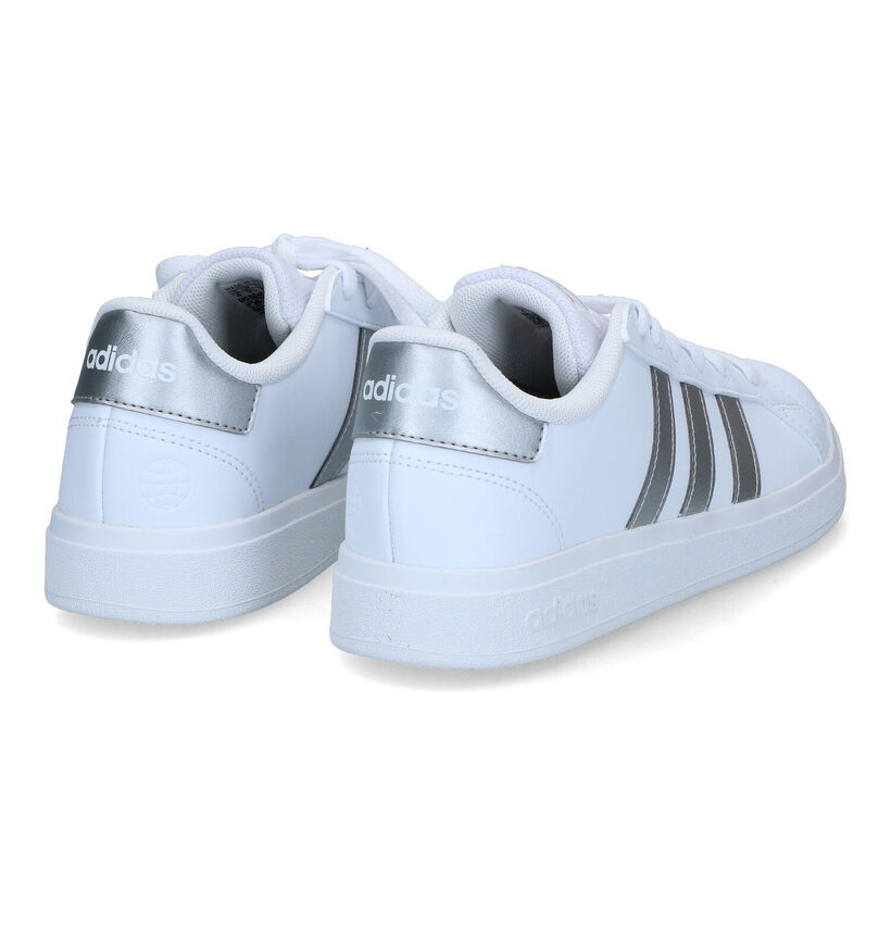 adidas Grand Court 2.0 Witte Sneakers in kunstleer (326900)