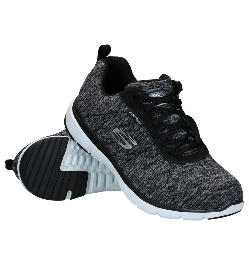 Skechers Flex Appeal 3.0 Baskets en Gris en textile (279353)